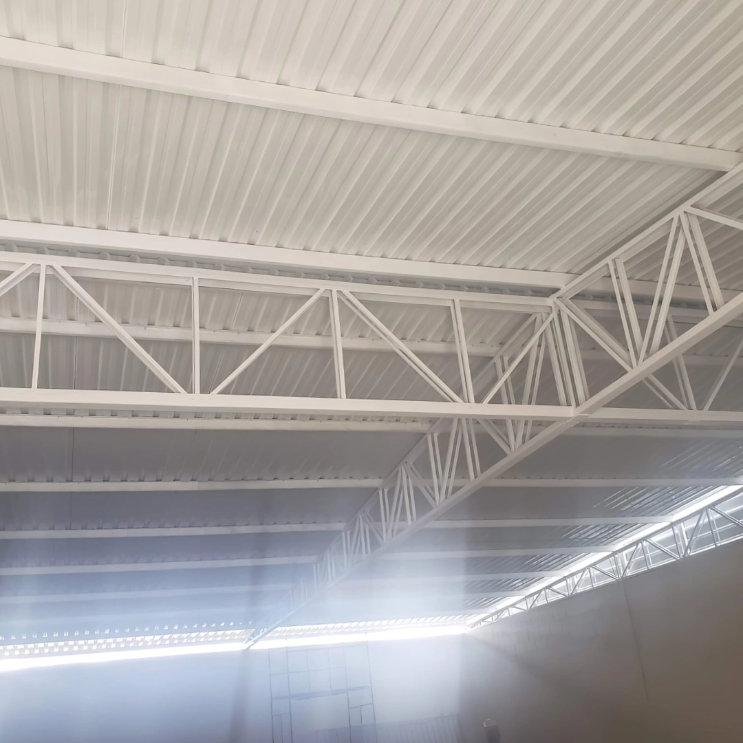 cobertura eestrutural em ferragem